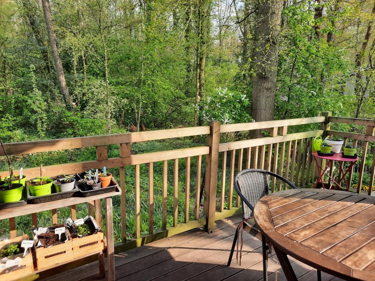 Scottish Wood Lodge Ieper Ngoại thất bức ảnh