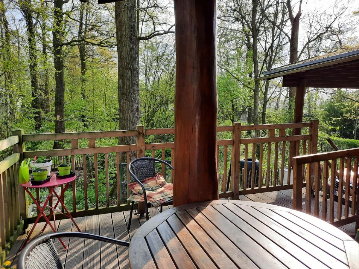 Scottish Wood Lodge Ieper Ngoại thất bức ảnh